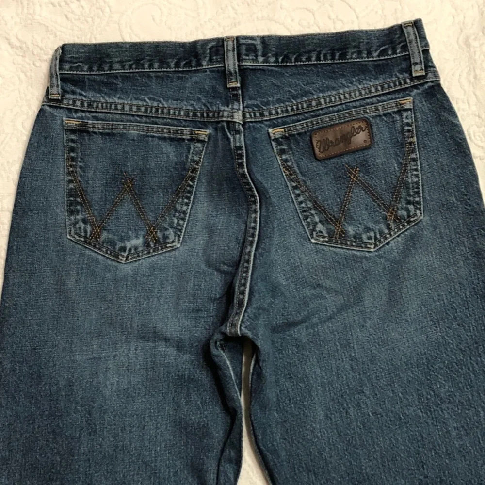 Mens Wrangler 20X Bootcut Blue Jeans Size 30x30 Competition Style 01
